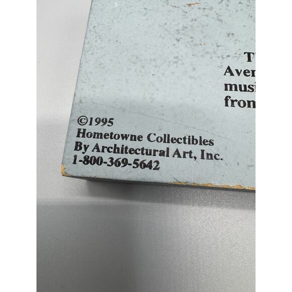 1995 Beaver Falls High School PA Wood Shelf Sitter Hometowne Collectible READ - Picture 6 of 9